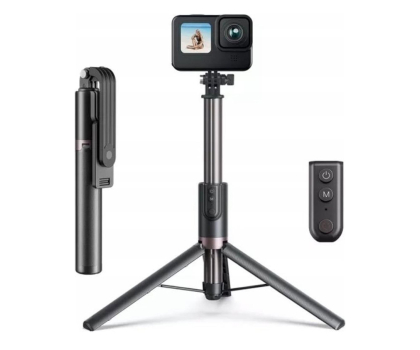 Akcesoria Foto TELESIN Selfie Stick ze statywem i pilotem do GoPro